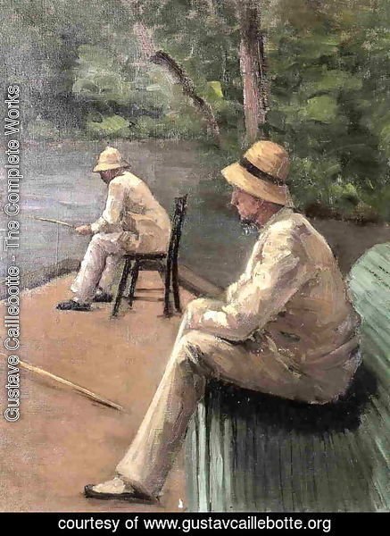 Gustave Caillebotte - Fishermen On The Banks Of The Yerres
