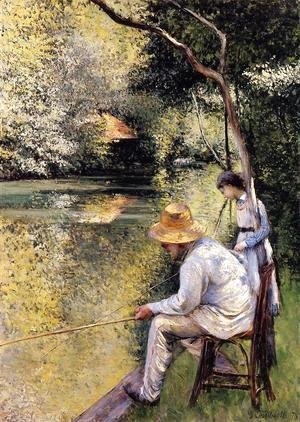Gustave Caillebotte - Fishing