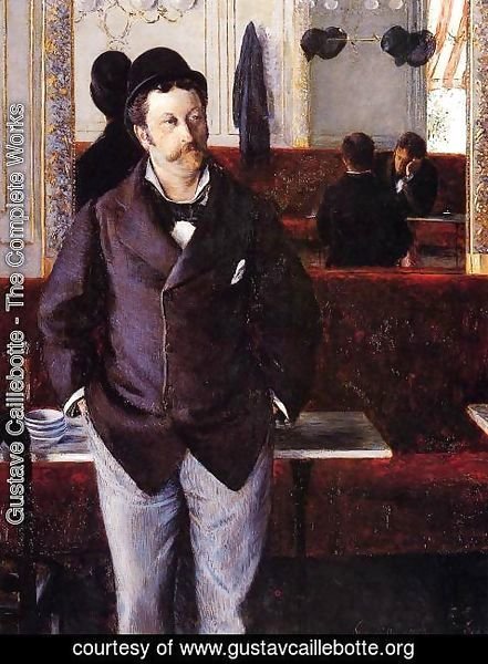 Gustave Caillebotte - In A Cafe