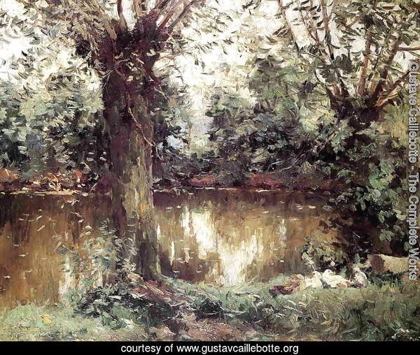 Landscape  Banks Of The Yerres