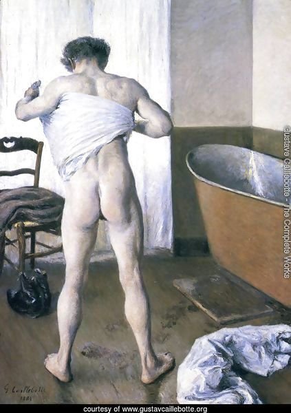 Man At His Bath