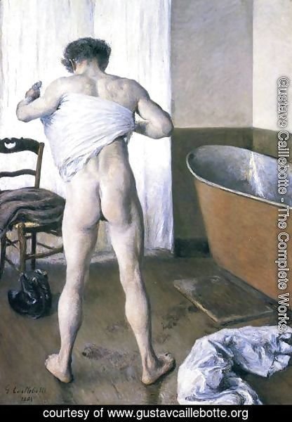 Gustave Caillebotte - Man At His Bath