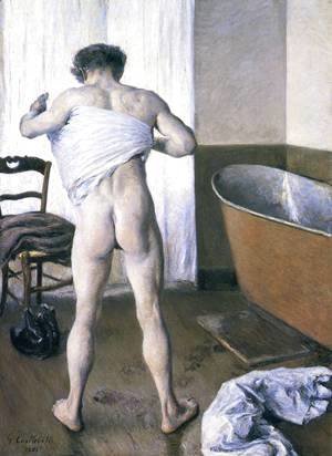 Gustave Caillebotte - Man At His Bath