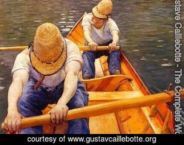 Gustave Caillebotte - Oarsmen