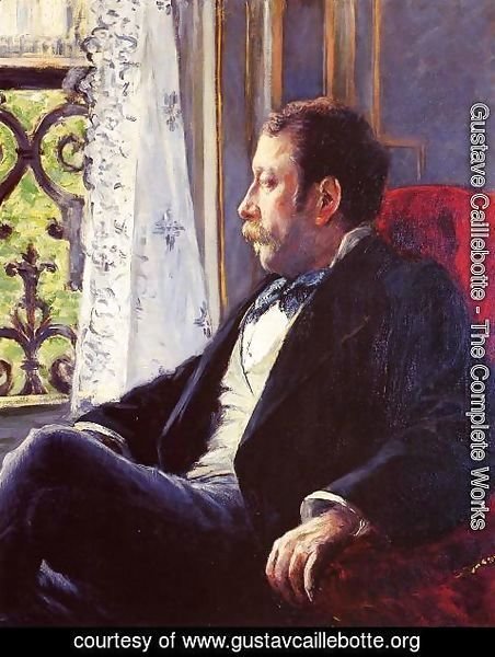 Gustave Caillebotte - Portrait Of A Man2