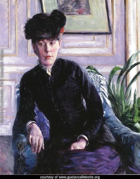 Portrait Of A Young Woman In An Interior Aka Portrait Of Madame H