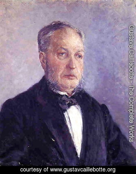 Gustave Caillebotte - Portrait Of Jean Daurelle