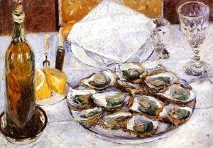 Gustave Caillebotte - Still Life With Oysters
