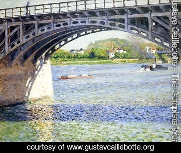 Gustave Caillebotte - The Argenteuil Bridge And The Seine