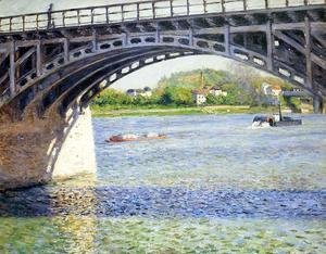 Gustave Caillebotte - The Argenteuil Bridge And The Seine