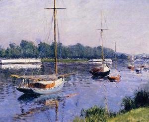 Gustave Caillebotte - The Basin At Argenteuil