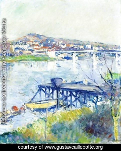 Gustave Caillebotte - The Bridge At Argenteui