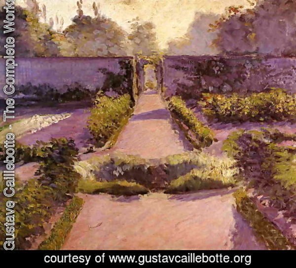 Gustave Caillebotte - The Kitchen Garden  Yerres2