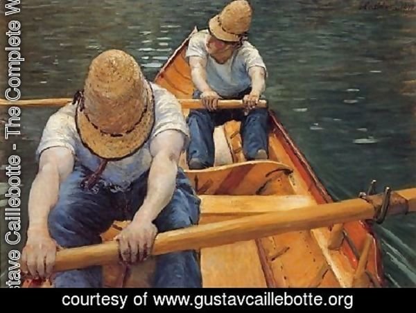 Gustave Caillebotte - The Oarsmen