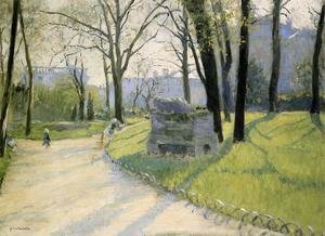 Gustave Caillebotte - The Parc Monceau