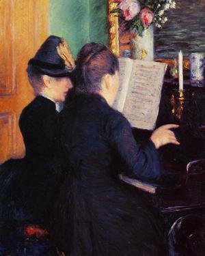 Gustave Caillebotte - The Piano Lesson