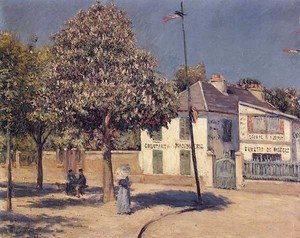 Gustave Caillebotte - The Promenade At Argenteuil