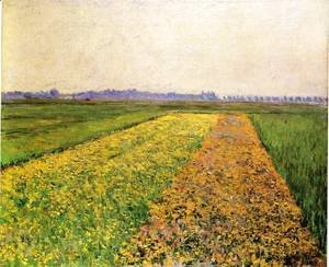 Gustave Caillebotte - The Yellow Fields At Gennevilliers