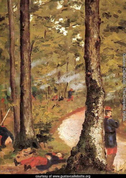 Yerres  Soldiers In The Woods